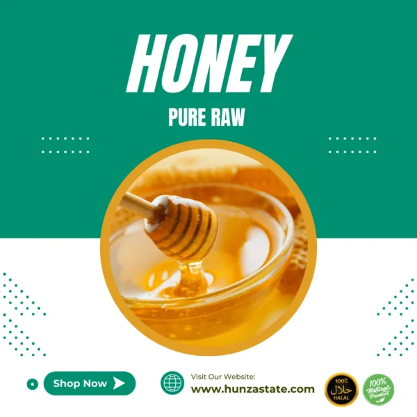 Pure Raw Honey | Unfiltered & Unpasteurized | 100% Natural Sweetener