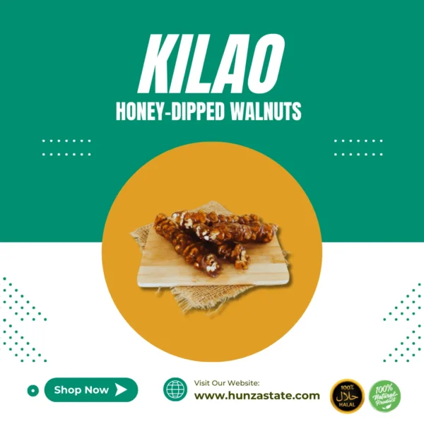 Kilao - Pure Hunza Honey-Dipped Walnuts
