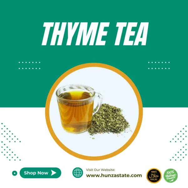 Organic Thyme Tea - Aromatic & Soothing Herbal Infusion
