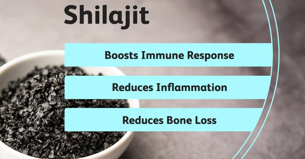 Shilajit immune support.